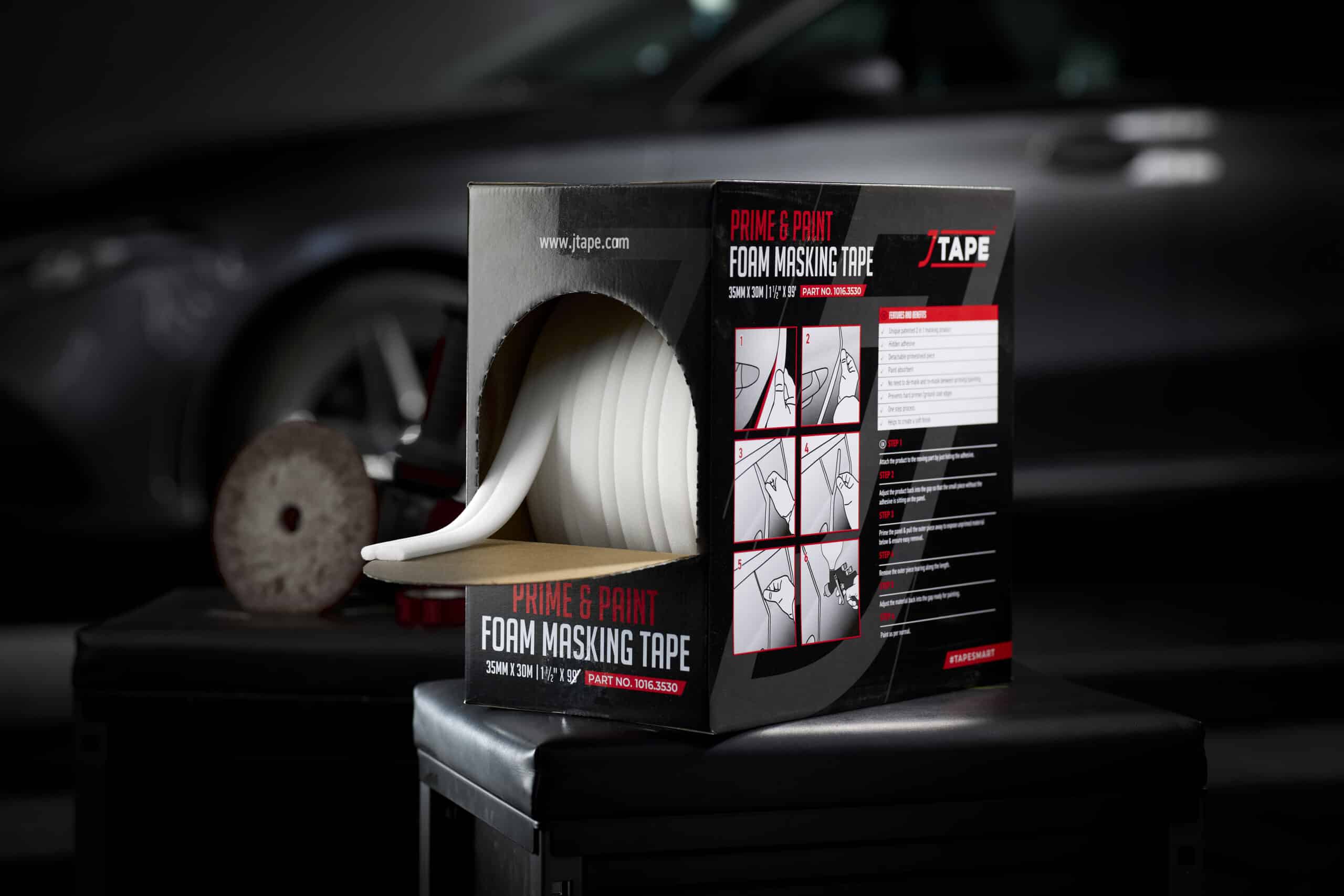 J-Tape Prime & Paint Foam Masking Tape