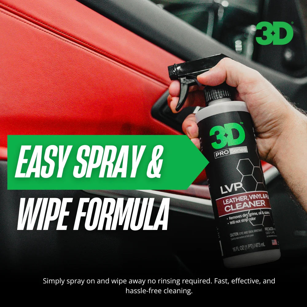 Leather, Vinyl, Plastic Interior Cleaner - 1 Gallon