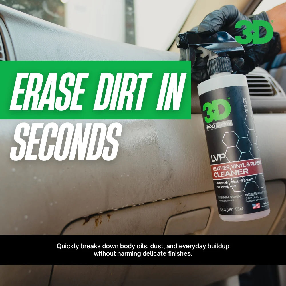 Leather, Vinyl, Plastic Interior Cleaner - 1 Gallon