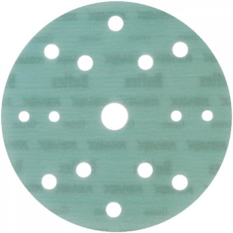 Eagle Abrasives 6 inch Super Buflex Discs - DRY (15 Holes) - Blue K-2500