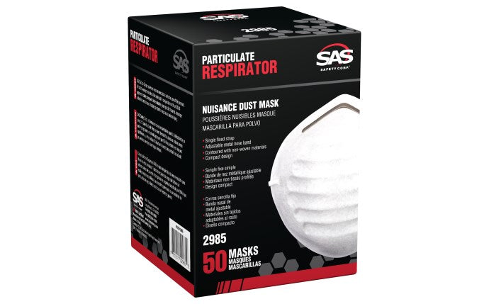 SAS Safety Corp Nuisance Dust Mask - 50 Pack