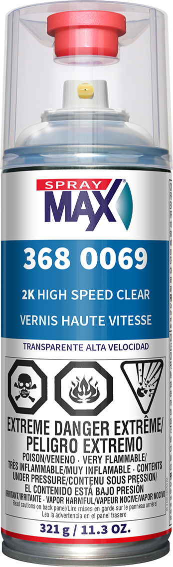 SprayMax 2K High Speed Clear - 3680069