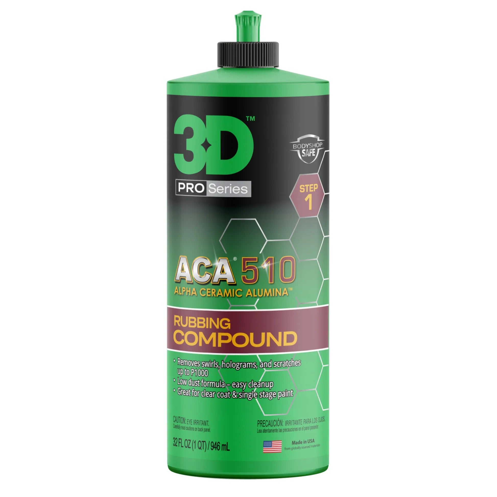 ACA 510 Premium Rubbing Compound - 32 oz