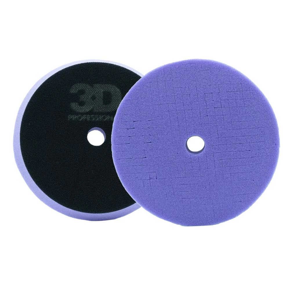 6.5" Light Purple Spider-Cut Foam Polishing Pad