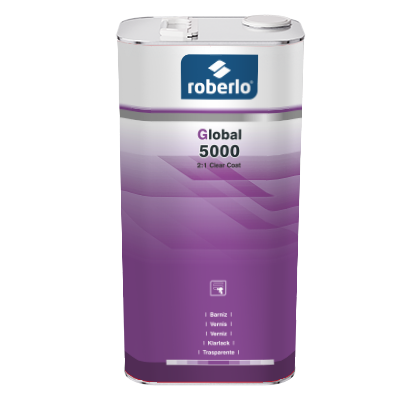 Roberlo Global 5000 HS Clear Coat - 5 L