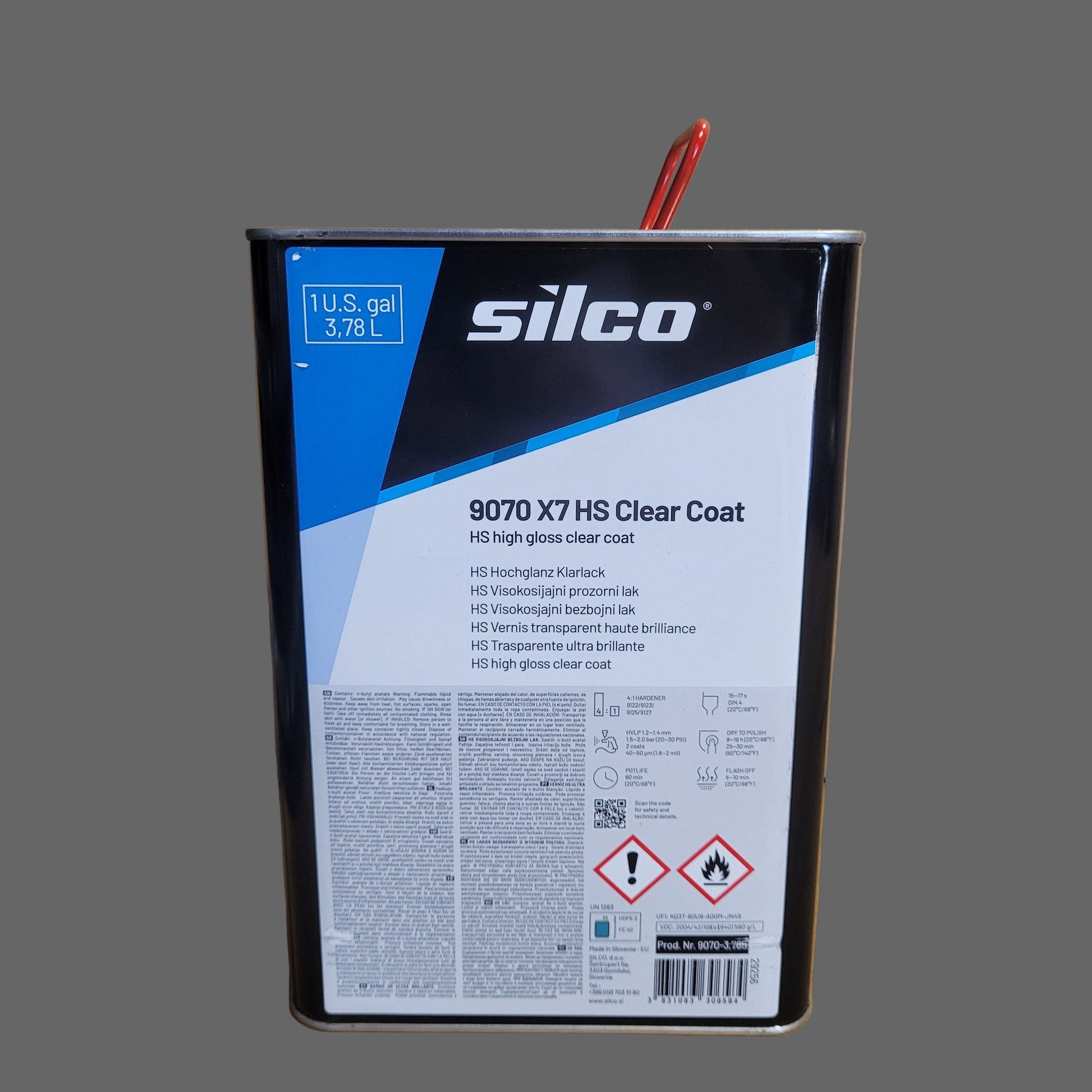Silco 9070 X7 Superfast Clear - 9070-1L