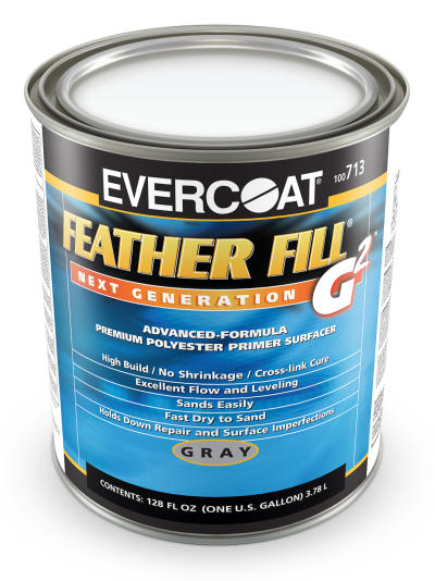 Fiberglass Evercoat 713 Feather Fill G2 Gallon Gray