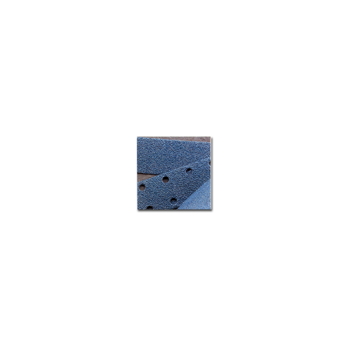 Norton BlueFire Hook & Loop Strip - 2.75" x 16.5" - 40 Grit - 25 Pack
