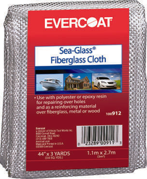Fiberglass Evercoat 912 FG Cloth Pkgd 44" x 3 yd - 6 oz