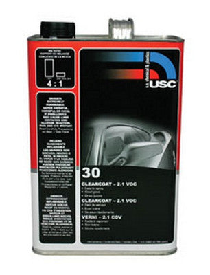 US Chemical 30 Clearcoat 2.1 VOC - 1 Gallon - 30-1