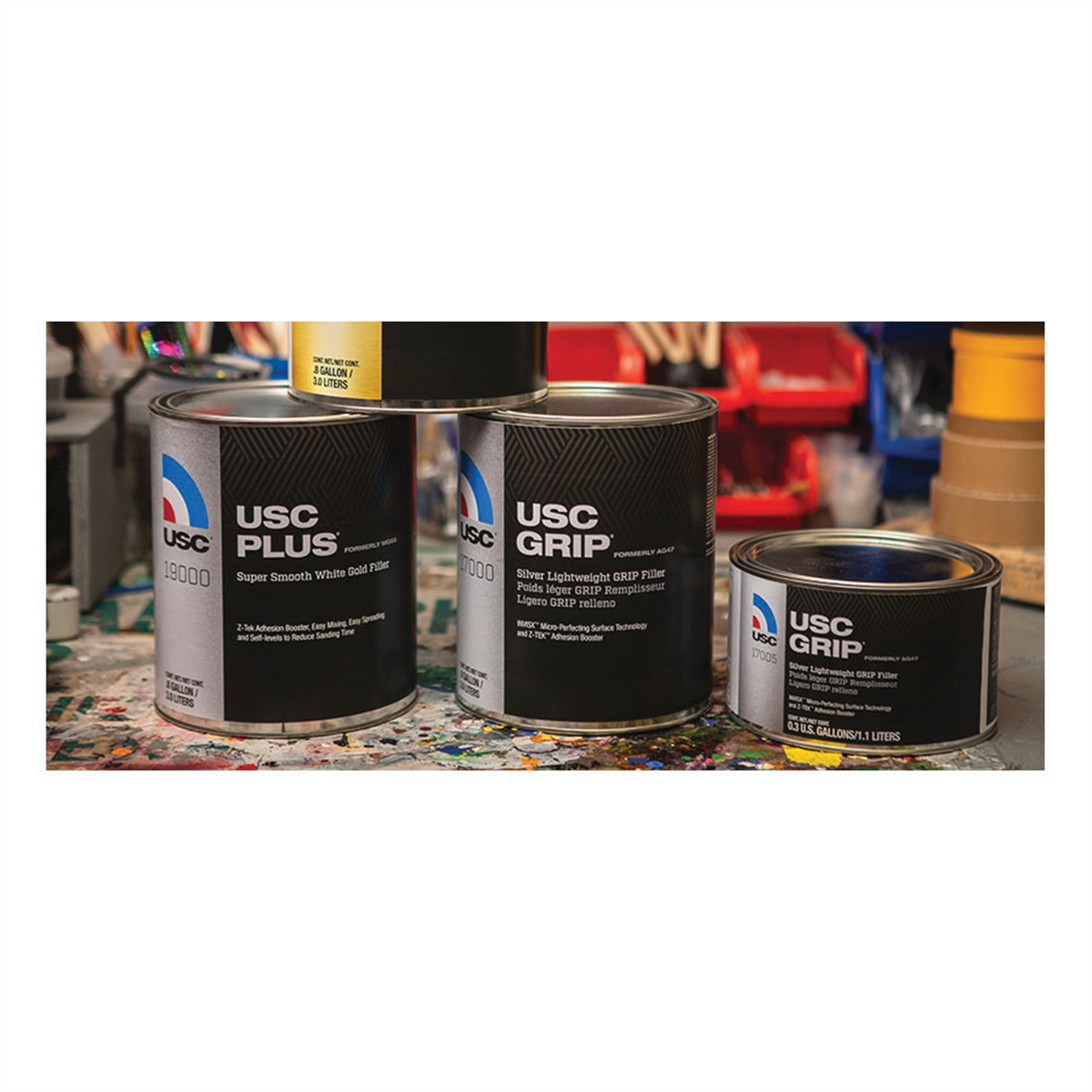 US Chemical Special Lite Lightweight Body Filler - 1 Gallon - 15310