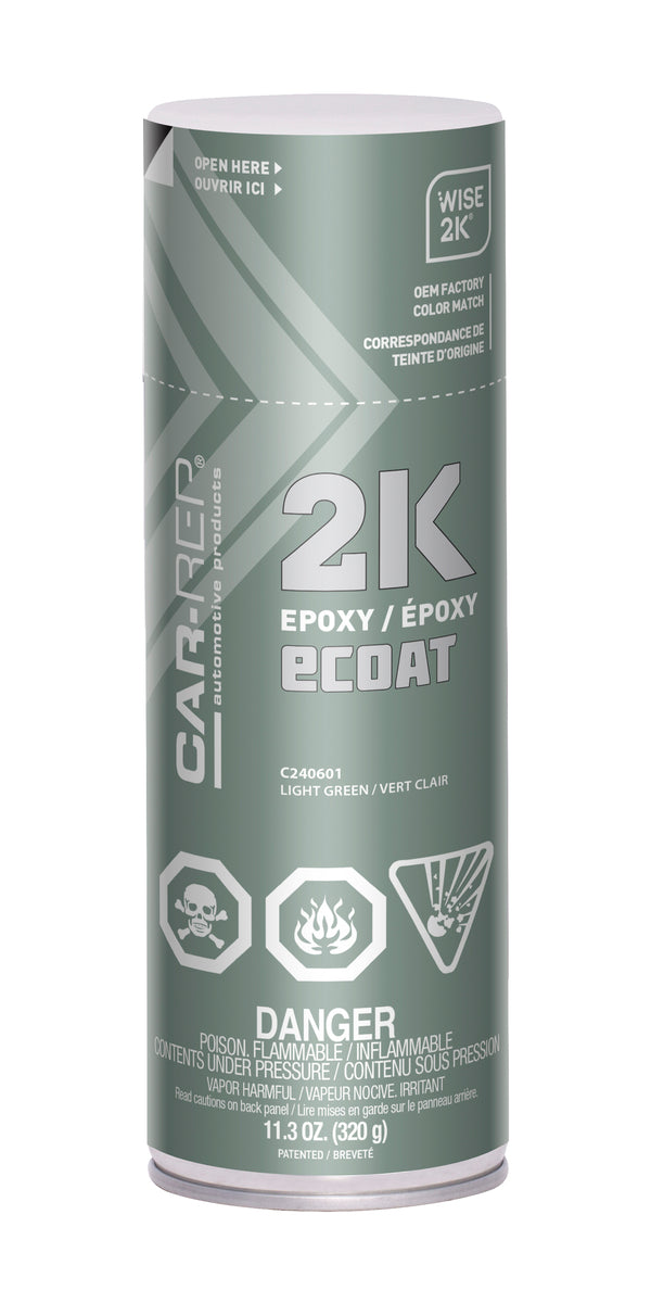 Car-Rep 2K Epoxy eCoat DTM 400ml - Light Green