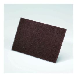 Norton Bear-Tex Maroon Hand Pad - 6" x 9" - 20 Pack