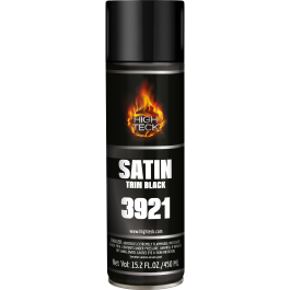 High Teck 3921 Satin Trim Black Aerosol