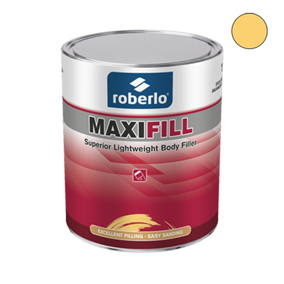 Roberlo Maxifill Lightweight Body Filler - 3 L