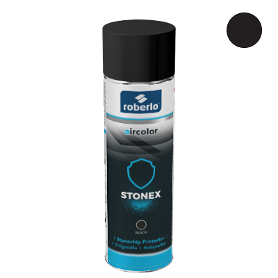 Roberlo Aircolor Stonex Black Stonechip Protector - 500 mL