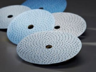 Norton Dry Ice Hook & Loop Sanding Discs - 6" x 11/16" - 50 Pack - P600