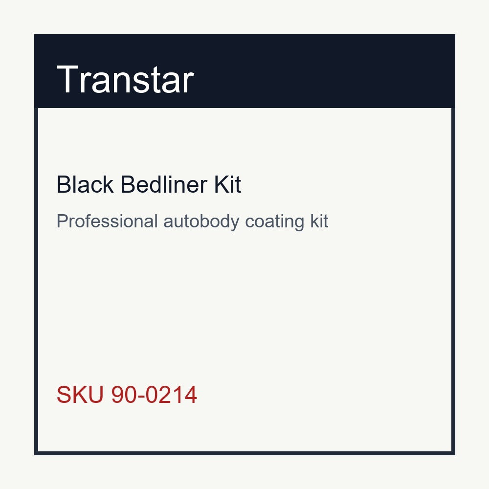 Transtar 90-0214 Black Bedliner Kit