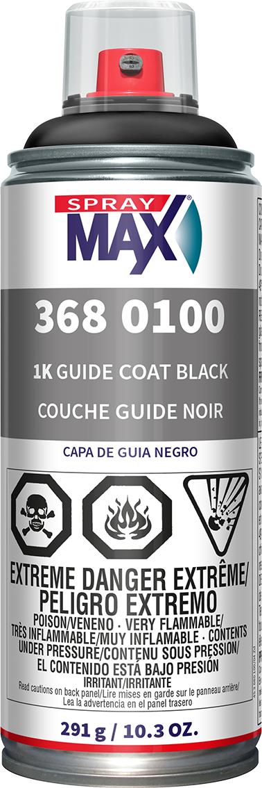 SprayMax 1K Guide Coat Black - 3680100