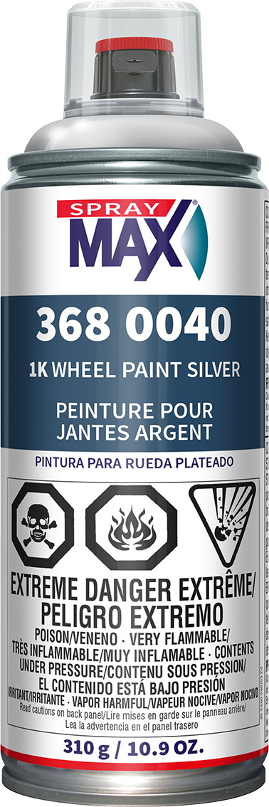 SprayMax 1K Wheel Paint Silver - 3680040