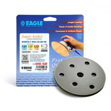 Eagle Abrasives Maxcut 6 inch Super-Tack Discs - P80
