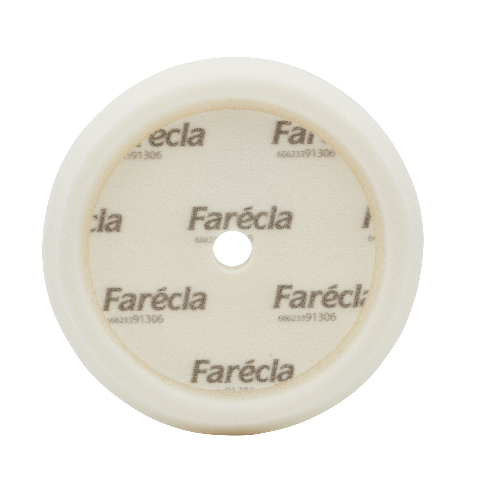 Norton Farecla 8" CCS Waffle Foam Pads - White Cutting - Single Sided