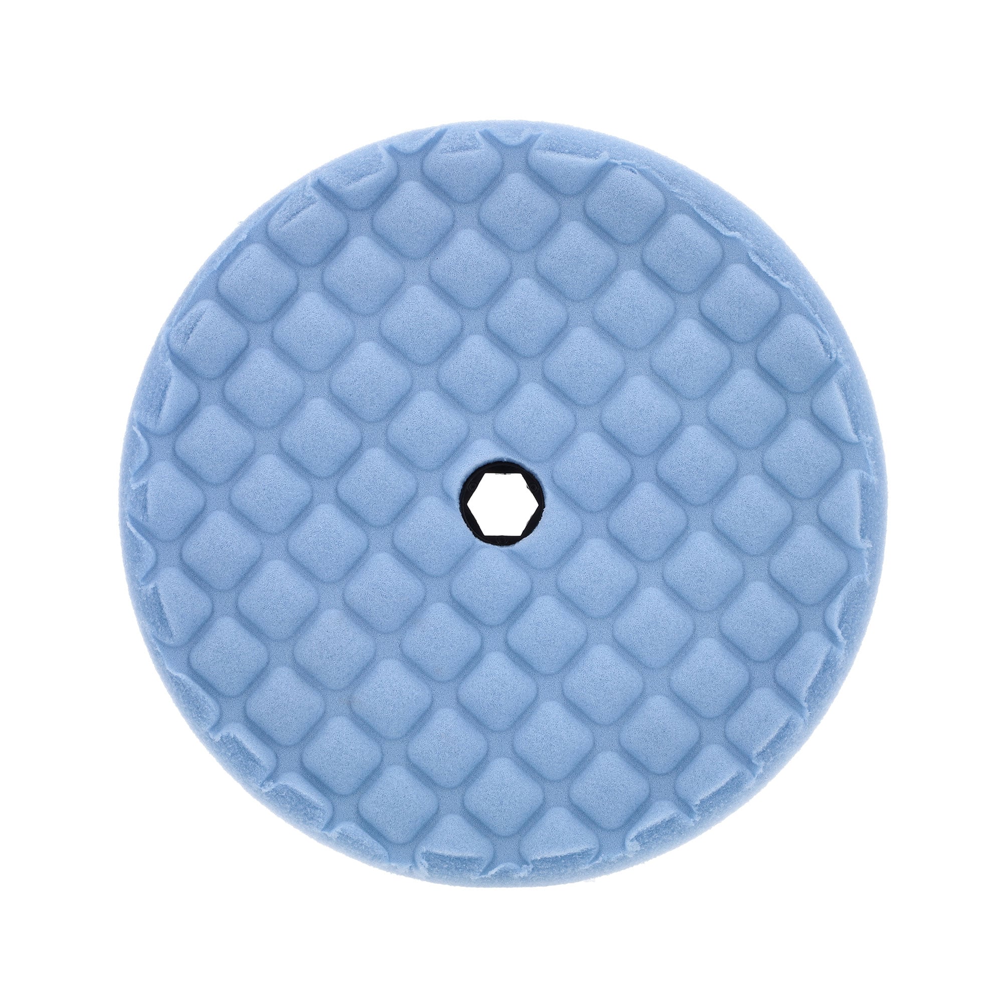 Norton Farecla 8" CCS Waffle Foam Pads - Blue Finishing - Double Sided