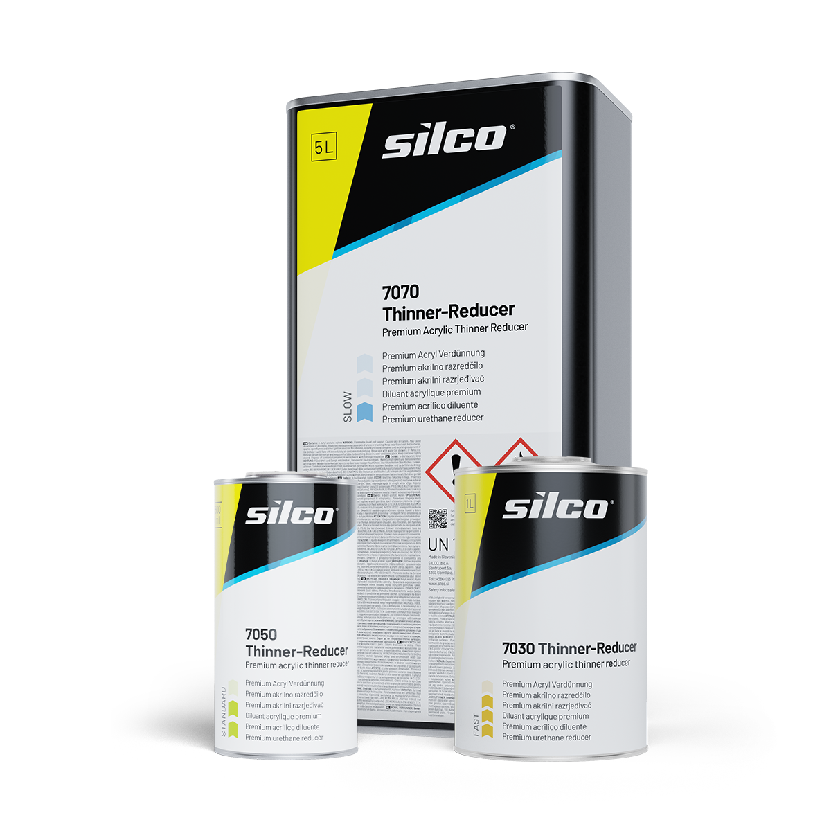 Silco 7050 Thinner-Reducer, Standard - 7050-1L