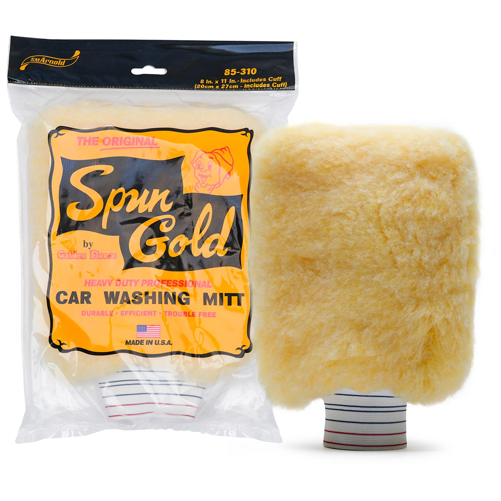 SM Arnold Spun Gold Wash Mitt, 85-310 - 85-310