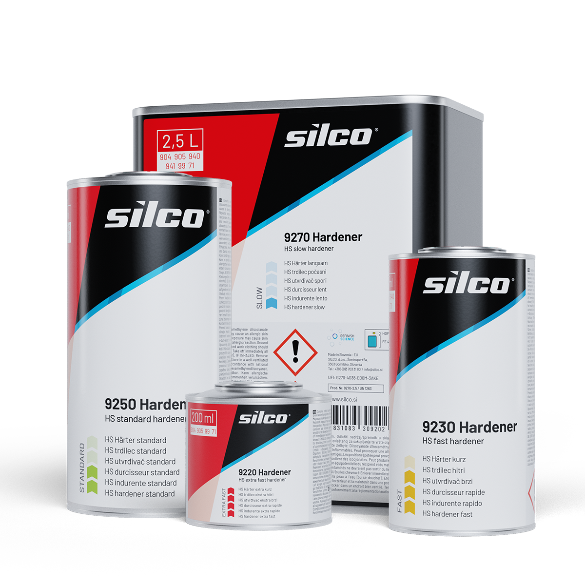 Silco 9250 HS Acrylic Standard Hardener - 9250-0