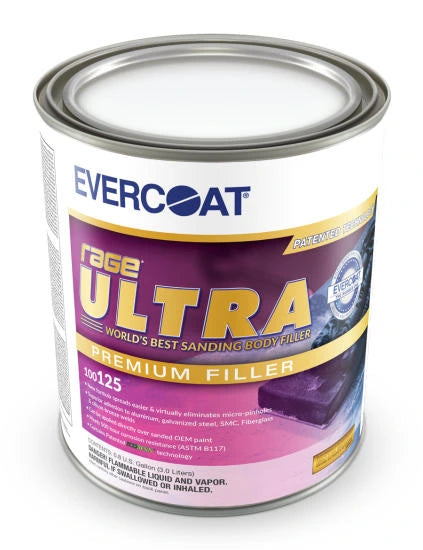 Fiberglass Evercoat 125 Rage Ultra Gallon