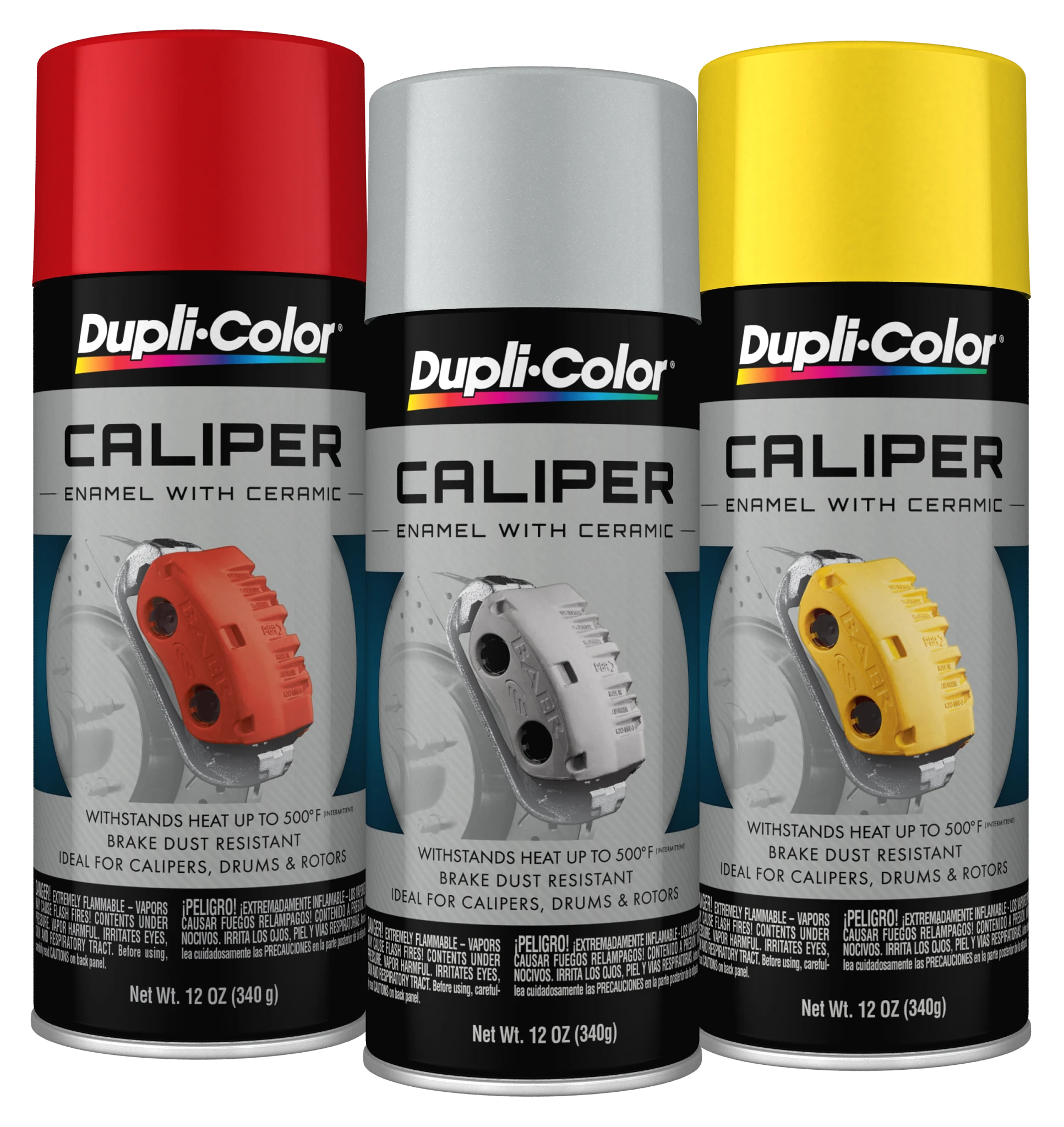 Dupli-Color Caliper Aerosol Paint 11 oz - Gloss Red 11 oz