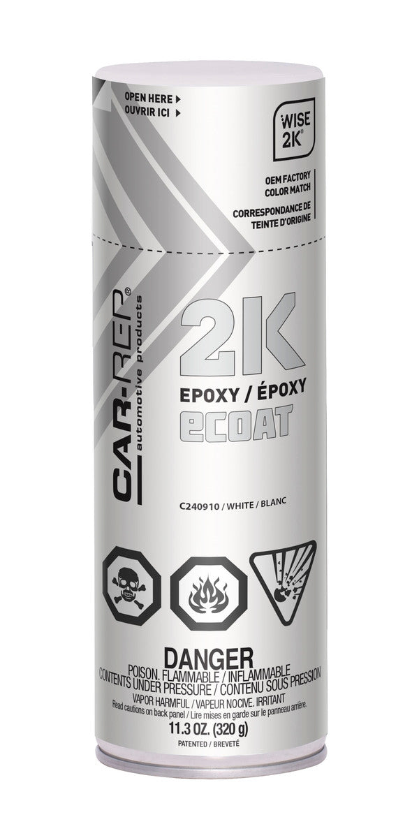Car-Rep 2K Epoxy eCoat DTM 400ml - White