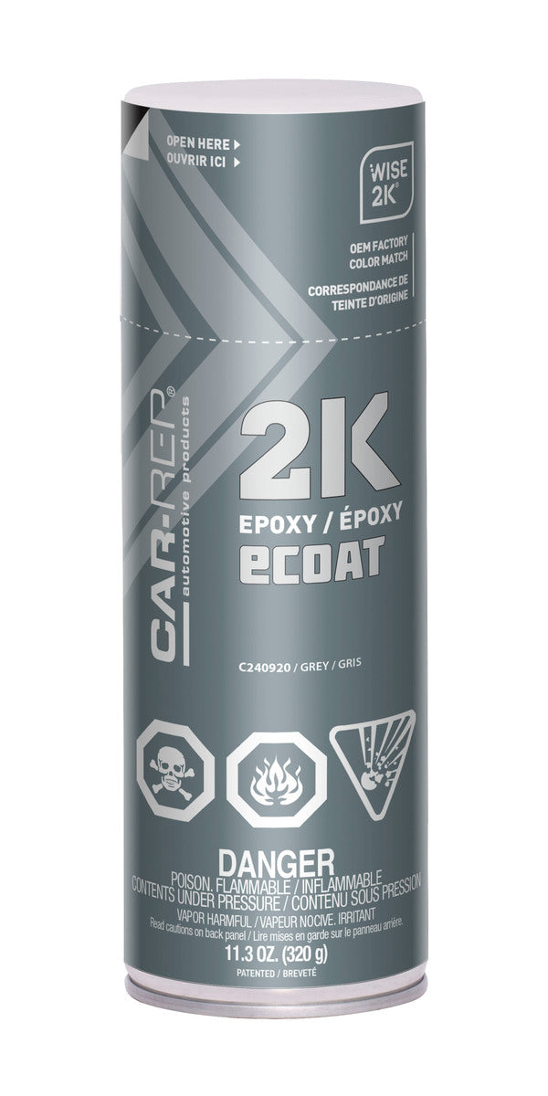 Car-Rep 2K Epoxy eCoat DTM 400ml - Grey