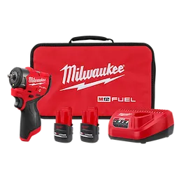 Milwaukee M12 FUEL 3/8" Subcompact Impact Wrench w/ Friction Ring Kit