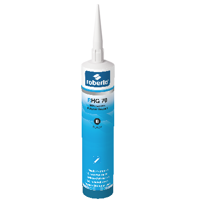 Roberlo RHG 70 Glass Adhesive - Black - 290 mL